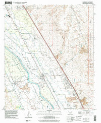 San Miguel New Mexico Historical topographic map, 1:24000 scale, 7.5 X 7.5 Minute, Year 1996