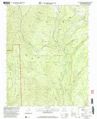 San Miguel Mountain New Mexico Historical topographic map, 1:24000 scale, 7.5 X 7.5 Minute, Year 2002