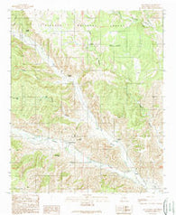 San Patricio New Mexico Historical topographic map, 1:24000 scale, 7.5 X 7.5 Minute, Year 1989