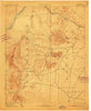 San Pedro New Mexico Historical topographic map, 1:125000 scale, 30 X 30 Minute, Year 1892