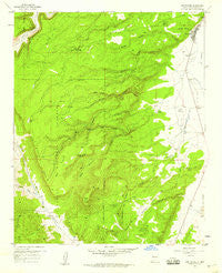 San Rafael New Mexico Historical topographic map, 1:24000 scale, 7.5 X 7.5 Minute, Year 1957