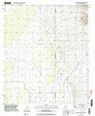 San Simon Cienega New Mexico Historical topographic map, 1:24000 scale, 7.5 X 7.5 Minute, Year 1996