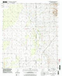 San Simon Cienega New Mexico Historical topographic map, 1:24000 scale, 7.5 X 7.5 Minute, Year 1996