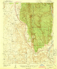 San Ysidro New Mexico Historical topographic map, 1:62500 scale, 15 X 15 Minute, Year 1943