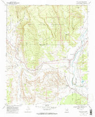 San Ysidro New Mexico Historical topographic map, 1:24000 scale, 7.5 X 7.5 Minute, Year 1969