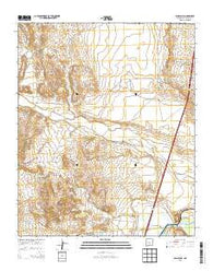 San Acacia New Mexico Historical topographic map, 1:24000 scale, 7.5 X 7.5 Minute, Year 2013