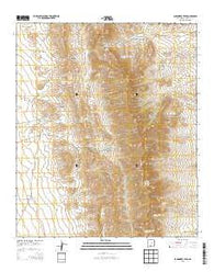 San Andres Peak New Mexico Historical topographic map, 1:24000 scale, 7.5 X 7.5 Minute, Year 2013