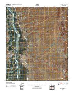 San Antonio New Mexico Historical topographic map, 1:24000 scale, 7.5 X 7.5 Minute, Year 2010