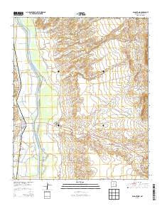 San Antonio New Mexico Historical topographic map, 1:24000 scale, 7.5 X 7.5 Minute, Year 2013
