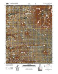San Antonio Mountain New Mexico Historical topographic map, 1:24000 scale, 7.5 X 7.5 Minute, Year 2011