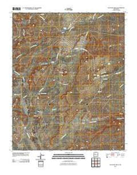 San Felipe Mesa New Mexico Historical topographic map, 1:24000 scale, 7.5 X 7.5 Minute, Year 2010