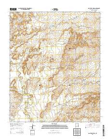 San Felipe Mesa New Mexico Historical topographic map, 1:24000 scale, 7.5 X 7.5 Minute, Year 2013