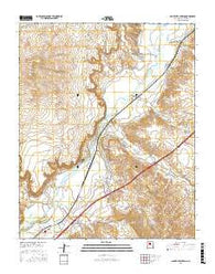 San Felipe Pueblo New Mexico Current topographic map, 1:24000 scale, 7.5 X 7.5 Minute, Year 2017