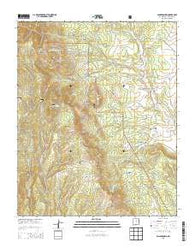 San Geronimo New Mexico Historical topographic map, 1:24000 scale, 7.5 X 7.5 Minute, Year 2013
