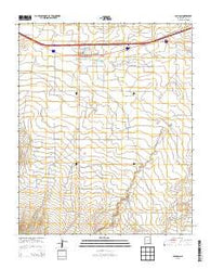 San Jon New Mexico Historical topographic map, 1:24000 scale, 7.5 X 7.5 Minute, Year 2013