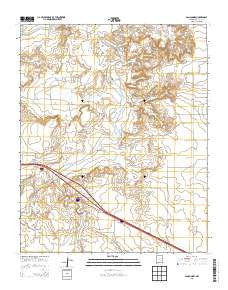 San Jon NW New Mexico Historical topographic map, 1:24000 scale, 7.5 X 7.5 Minute, Year 2013