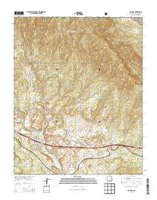 San Jose New Mexico Historical topographic map, 1:24000 scale, 7.5 X 7.5 Minute, Year 2013