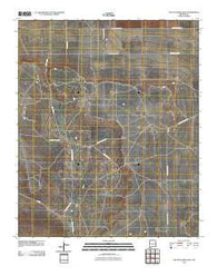 San Juan Mesa East New Mexico Historical topographic map, 1:24000 scale, 7.5 X 7.5 Minute, Year 2010