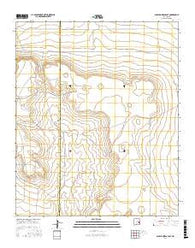 San Juan Mesa East New Mexico Current topographic map, 1:24000 scale, 7.5 X 7.5 Minute, Year 2017