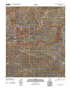 San Juan Mesa West New Mexico Historical topographic map, 1:24000 scale, 7.5 X 7.5 Minute, Year 2010