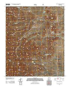 San Juan Peak New Mexico Historical topographic map, 1:24000 scale, 7.5 X 7.5 Minute, Year 2011