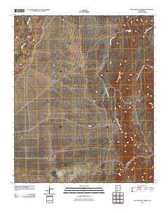 San Lorenzo Spring New Mexico Historical topographic map, 1:24000 scale, 7.5 X 7.5 Minute, Year 2010