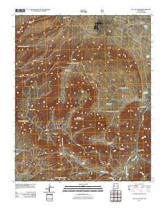San Lucas Dam New Mexico Historical topographic map, 1:24000 scale, 7.5 X 7.5 Minute, Year 2011