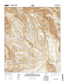 San Luis Pass New Mexico Historical topographic map, 1:24000 scale, 7.5 X 7.5 Minute, Year 2013