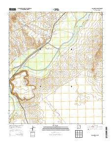 San Marcial New Mexico Historical topographic map, 1:24000 scale, 7.5 X 7.5 Minute, Year 2013