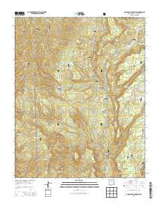 San Miguel Mountain New Mexico Historical topographic map, 1:24000 scale, 7.5 X 7.5 Minute, Year 2013