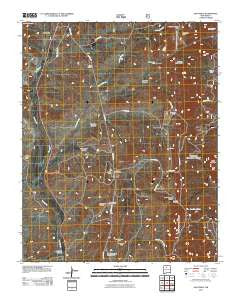 San Pablo New Mexico Historical topographic map, 1:24000 scale, 7.5 X 7.5 Minute, Year 2011