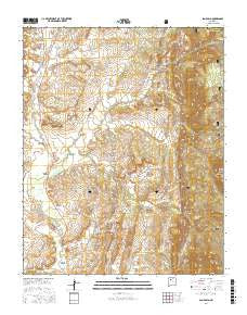 San Pablo New Mexico Current topographic map, 1:24000 scale, 7.5 X 7.5 Minute, Year 2017