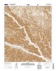San Patricio New Mexico Current topographic map, 1:24000 scale, 7.5 X 7.5 Minute, Year 2013