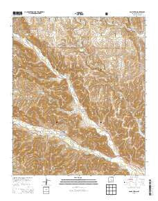 San Patricio New Mexico Current topographic map, 1:24000 scale, 7.5 X 7.5 Minute, Year 2013