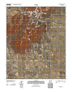 San Pedro New Mexico Historical topographic map, 1:24000 scale, 7.5 X 7.5 Minute, Year 2010