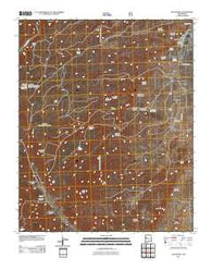 San Rafael New Mexico Historical topographic map, 1:24000 scale, 7.5 X 7.5 Minute, Year 2011