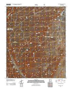 San Rafael New Mexico Historical topographic map, 1:24000 scale, 7.5 X 7.5 Minute, Year 2011