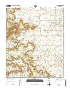San Ramon New Mexico Historical topographic map, 1:24000 scale, 7.5 X 7.5 Minute, Year 2013