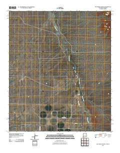 San Simon Cienega New Mexico Historical topographic map, 1:24000 scale, 7.5 X 7.5 Minute, Year 2010