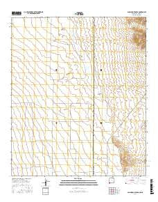 San Simon Cienega New Mexico Current topographic map, 1:24000 scale, 7.5 X 7.5 Minute, Year 2017