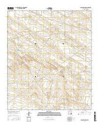 San Simon Ranch New Mexico Current topographic map, 1:24000 scale, 7.5 X 7.5 Minute, Year 2017