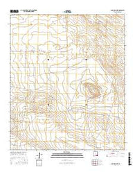San Simon Sink New Mexico Current topographic map, 1:24000 scale, 7.5 X 7.5 Minute, Year 2017