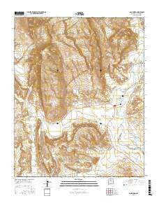 San Ysidro New Mexico Current topographic map, 1:24000 scale, 7.5 X 7.5 Minute, Year 2017