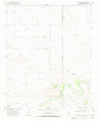 Sanchez Springs Texas Historical topographic map, 1:24000 scale, 7.5 X 7.5 Minute, Year 1968