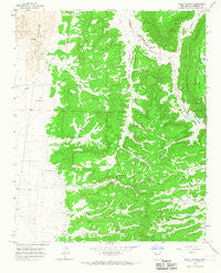 Sand Canyon New Mexico Historical topographic map, 1:24000 scale, 7.5 X 7.5 Minute, Year 1964