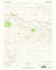 Sand Hill New Mexico Historical topographic map, 1:24000 scale, 7.5 X 7.5 Minute, Year 1966