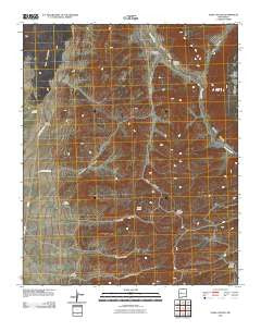 Sand Canyon New Mexico Historical topographic map, 1:24000 scale, 7.5 X 7.5 Minute, Year 2010