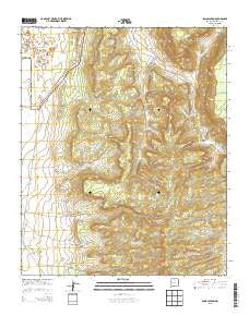 Sand Canyon New Mexico Historical topographic map, 1:24000 scale, 7.5 X 7.5 Minute, Year 2013