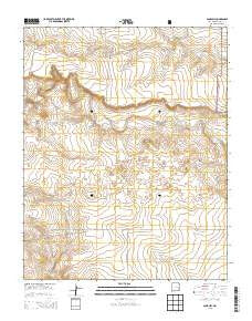 Sand Hill New Mexico Historical topographic map, 1:24000 scale, 7.5 X 7.5 Minute, Year 2013