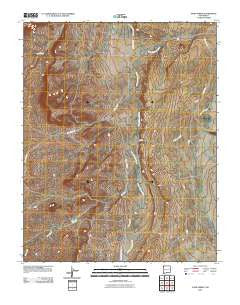 Sand Spring New Mexico Historical topographic map, 1:24000 scale, 7.5 X 7.5 Minute, Year 2010